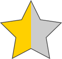 one half star